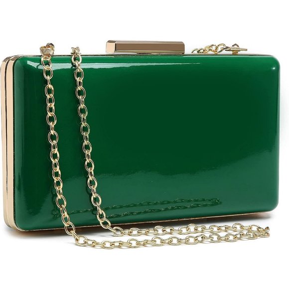 Dasein Women Green Evening Formal Party Wedding Cocktail Prom Handbags - Picture 1 of 6